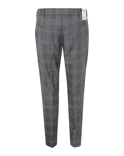 PT Torino Gray Rebel Trousers for men