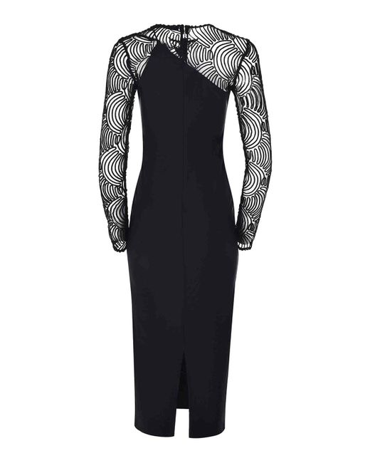 ROTATE BIRGER CHRISTENSEN Black Dress Otate