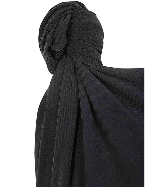Sportmax Black Nuble Jersey Mini Dress