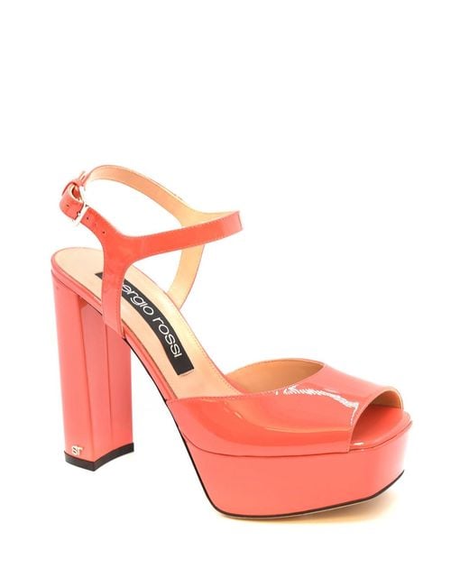 Sergio Rossi Pink Sandals