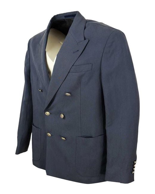 Eleventy Blue Jacket for men