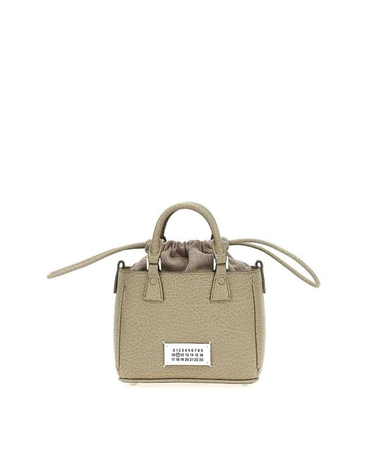 Maison Margiela Metallic 5Ac Tote Horizontal Handbag