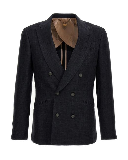Maurizio Miri Black Sam Blazer Jacket for men
