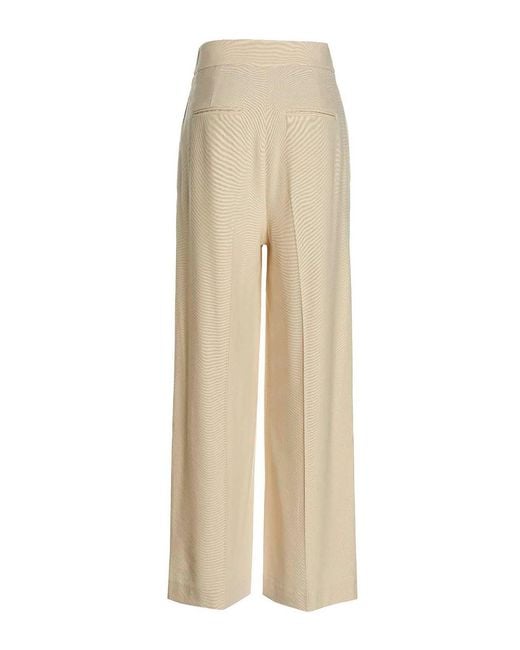 Khaite Natural Strannly Pants