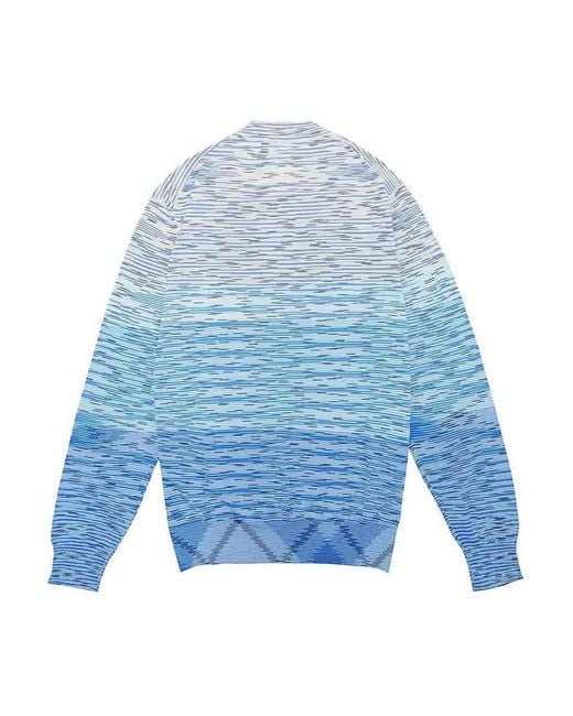 Missoni Blue Sweater for men