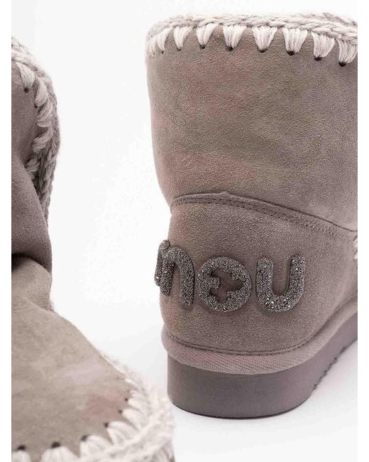 Mou Brown 'Eskimo 18 Glitter Logo'