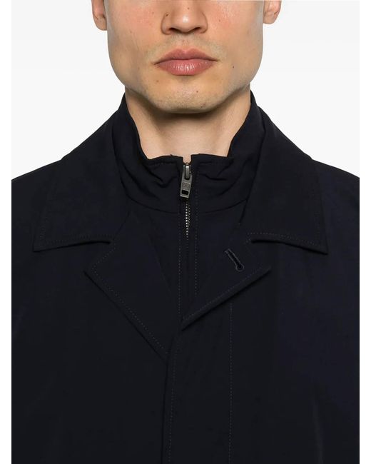 Fay Blue Casual Jacket for men