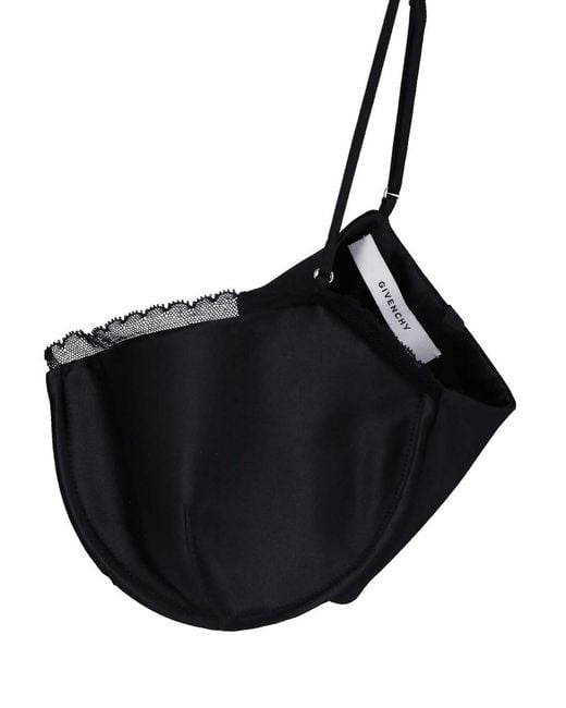 Givenchy Black Silk Blend Top