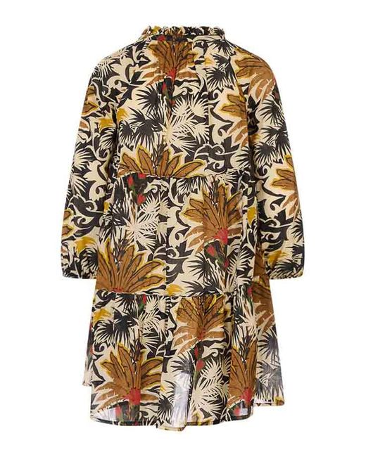 Anjuna Brown Caftan Short