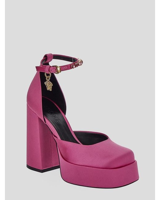 Versace Pink With Heel
