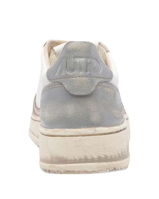 Autry White Super Vintage Low Metal/Leat