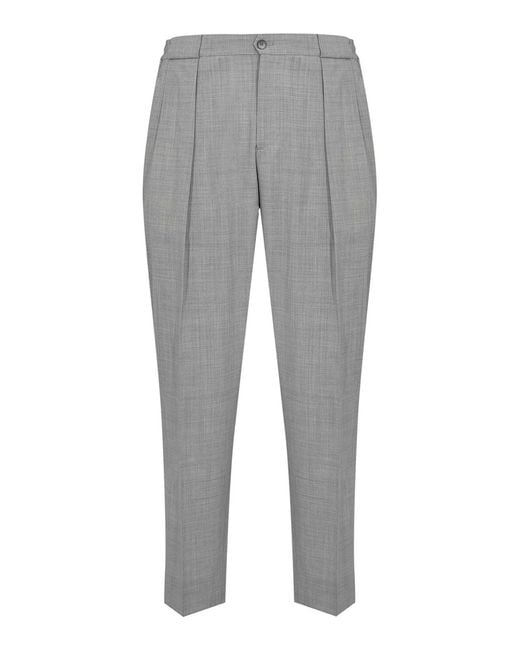 Briglia 1949 Gray Portobellos Trousers for men