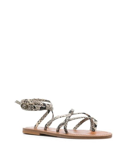 K. Jacques Natural Gaia Sandals