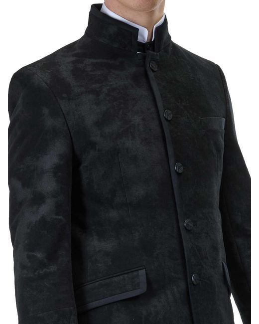 Karl Lagerfeld Black Giacca Glory for men