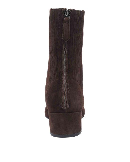 Aquazzura Brown Honore Pointed Toe Boots