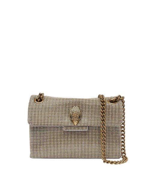 Kurt Geiger Gray Kensington Shoulder Bag