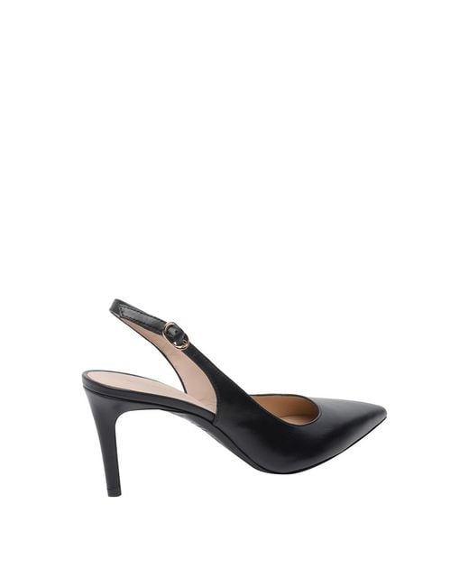 Stuart Weitzman Black Stuart Power Slingback