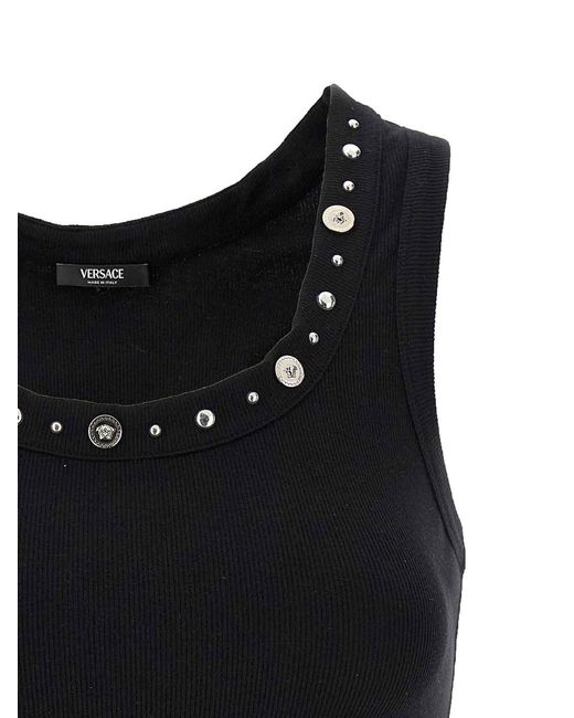 Versace Black Tank Top