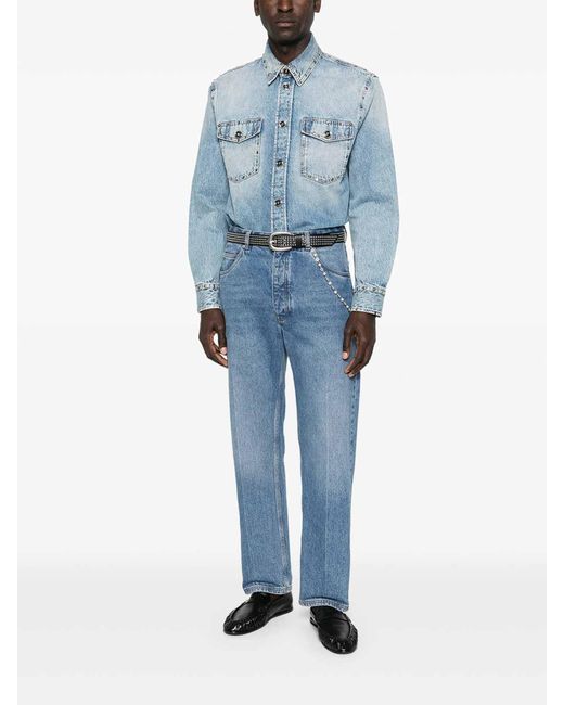 Versace Blue Shirt for men