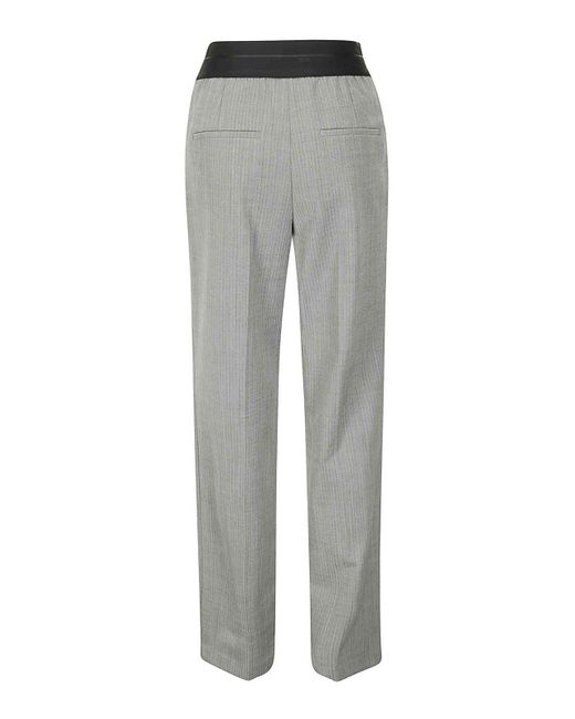 Helmut Lang Gray Trousers