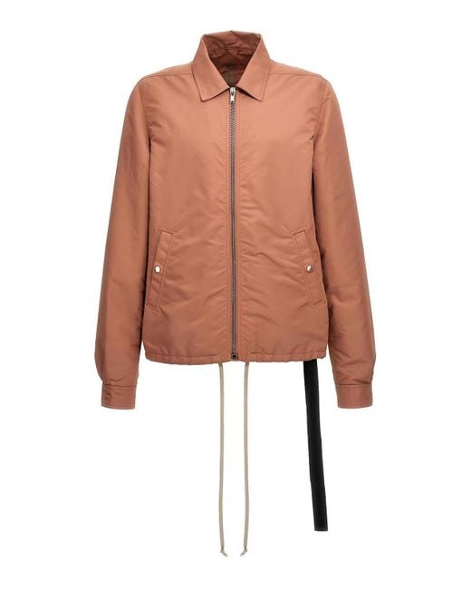 Rick Owens Multicolor Zipfront Jacket for men