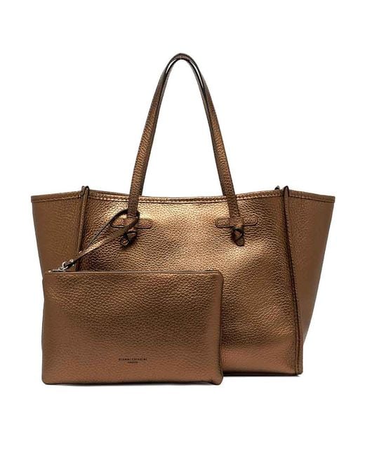 Gianni Chiarini Brown Miss Marcella 32 Tote Bag