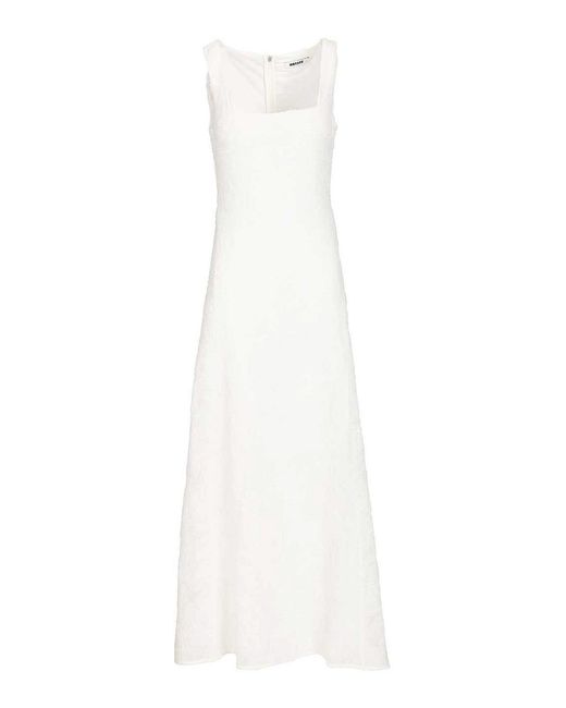 ROTATE BIRGER CHRISTENSEN White Maxi Dress