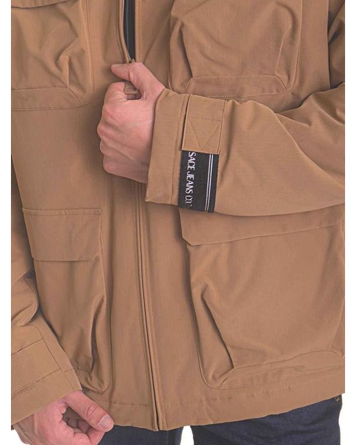 Versace Jeans Couture Brown Jacket for men