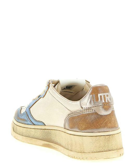 Autry Multicolor Medalist Low Super Vintage Sneakers