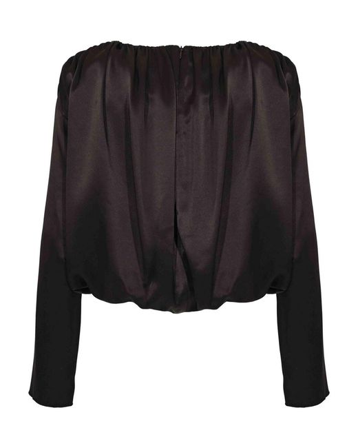 Liviana Conti Black Clio Blouse