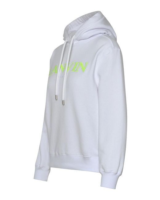 Lanvin Blue Cotton Sweatshirt