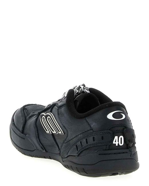 Balenciaga Black Hamptons Worn-Out Sneakers for men