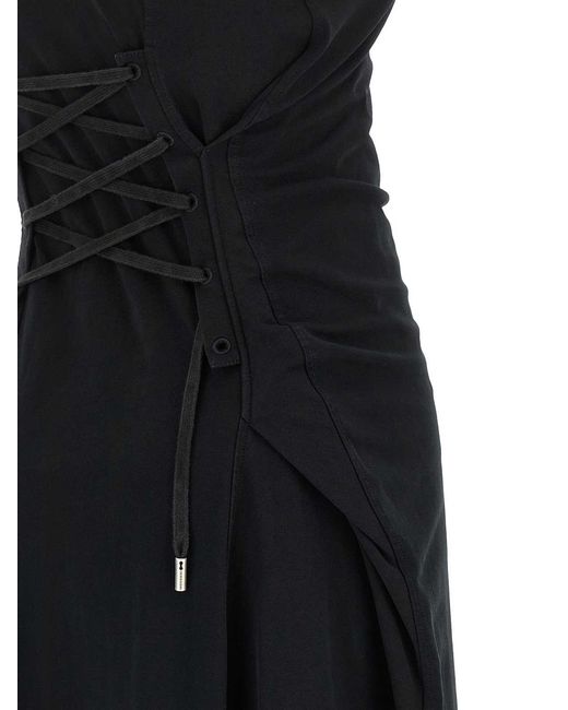 McQueen Black Corset Dress