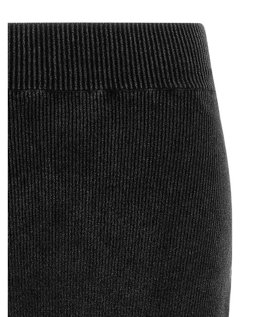 Alexander Wang Black Chenille Skirt