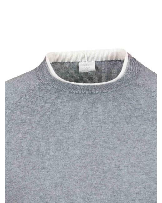 Eleventy Blue Sweater for men