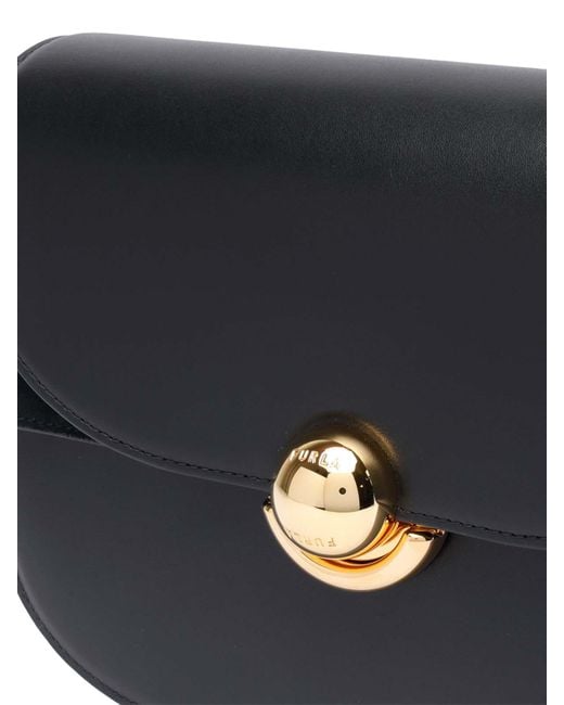 Furla Black Small Sfera Crossbody Bag