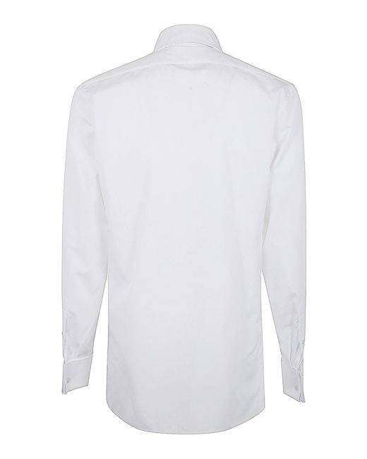 Maison Margiela White Long Sleeves Shirt for men