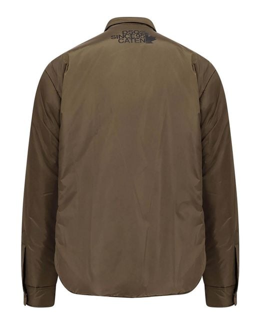 DSquared² Green Giacca/Camicia for men