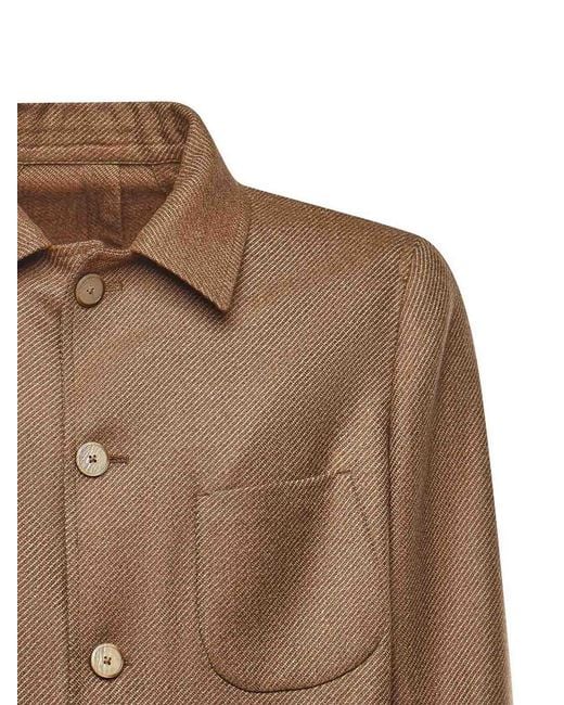 Santaniello Natural Cavalry Wool Set for men