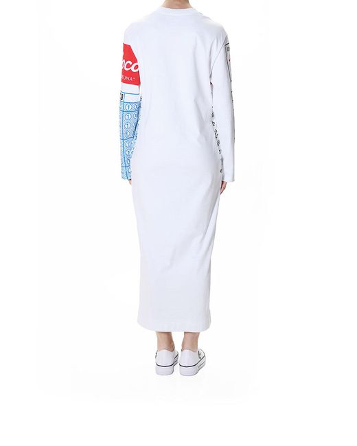 Moschino Blue Schedina Dress