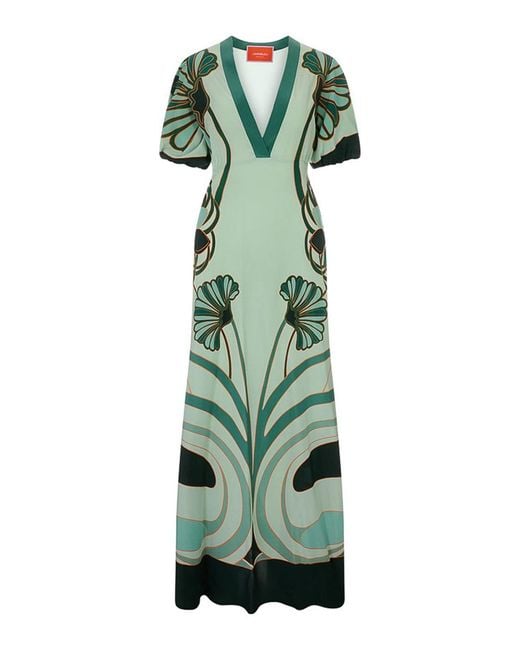 LaDoubleJ Green Marlene Dress