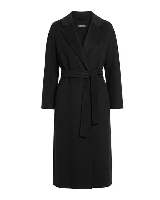 Max Mara Black Maxmara 'S Esturia Coat
