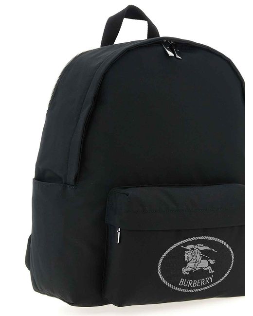 Burberry Black Orkney Backpack for men