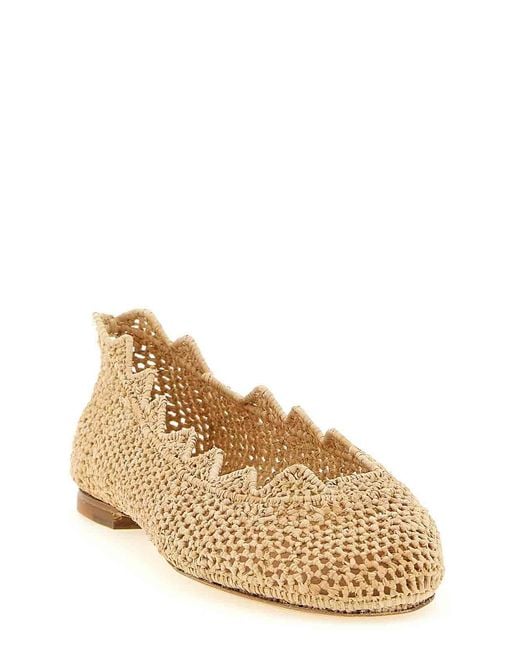Odissi Natural Harper Ballet Flats