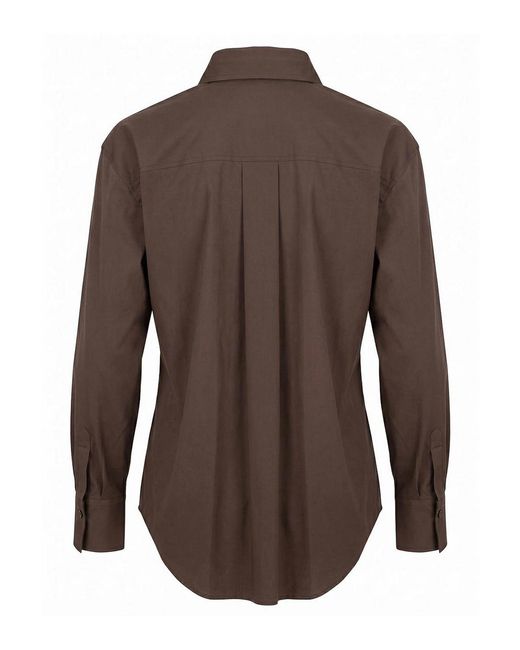 Brunello Cucinelli Brown Shirt