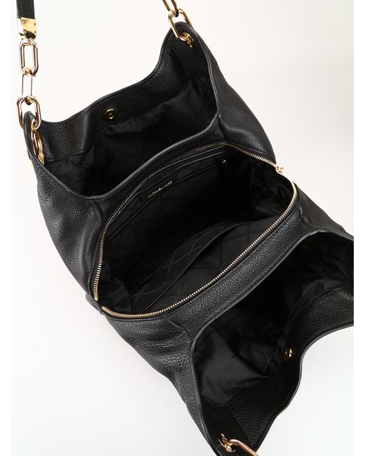 Michael Kors Black Lillie Large Shoulder Bag