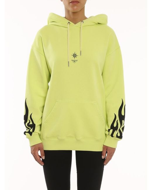 Givenchy Yellow Cotton Hoodie