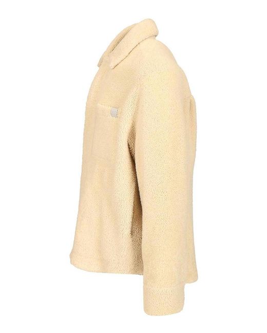 Loewe Natural Shearling Overshirt for men