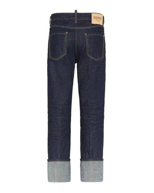 DSquared² Blue Pants 5 Pockets
