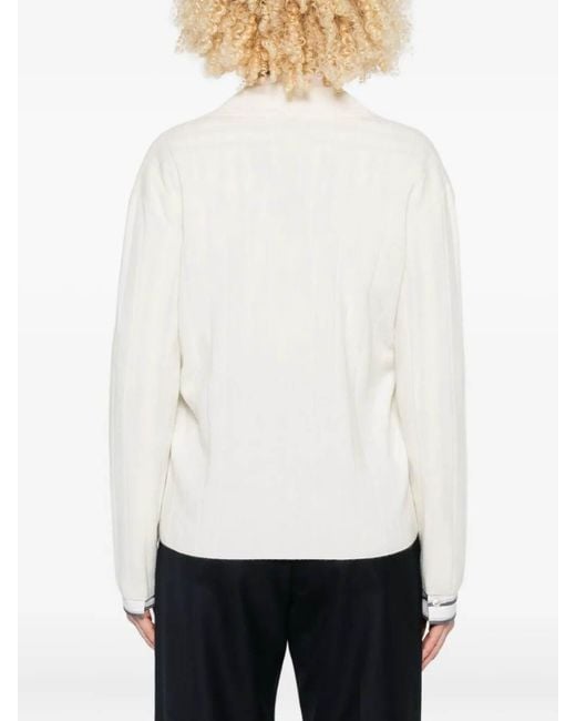 Max Mara White 'Maxmara Pure' Sweater